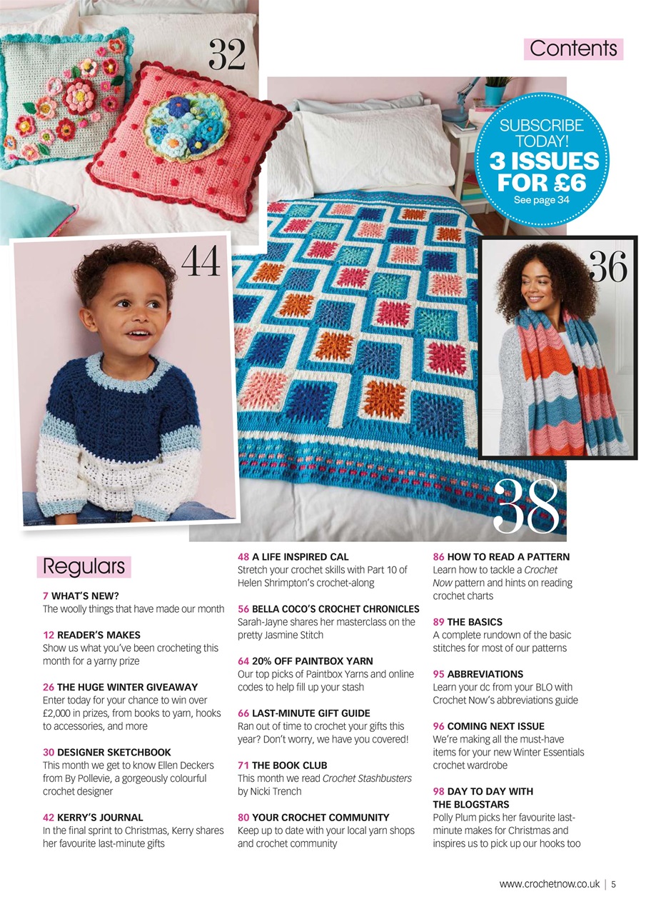 Crochet Now Magazine Preview Pages
