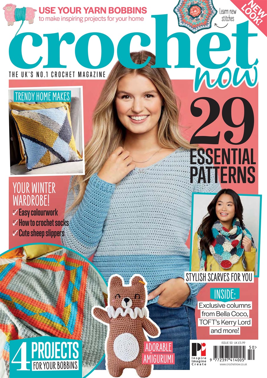 Crochet Now Magazine Preview Pages