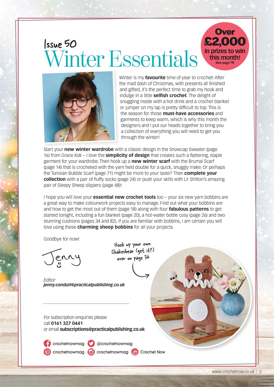 Crochet Now Magazine Preview Pages