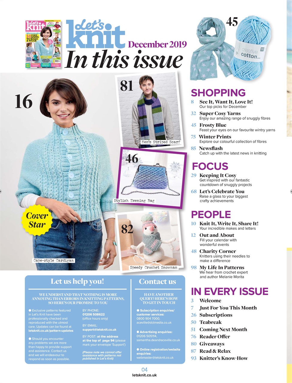 Let's Knit Preview Pages