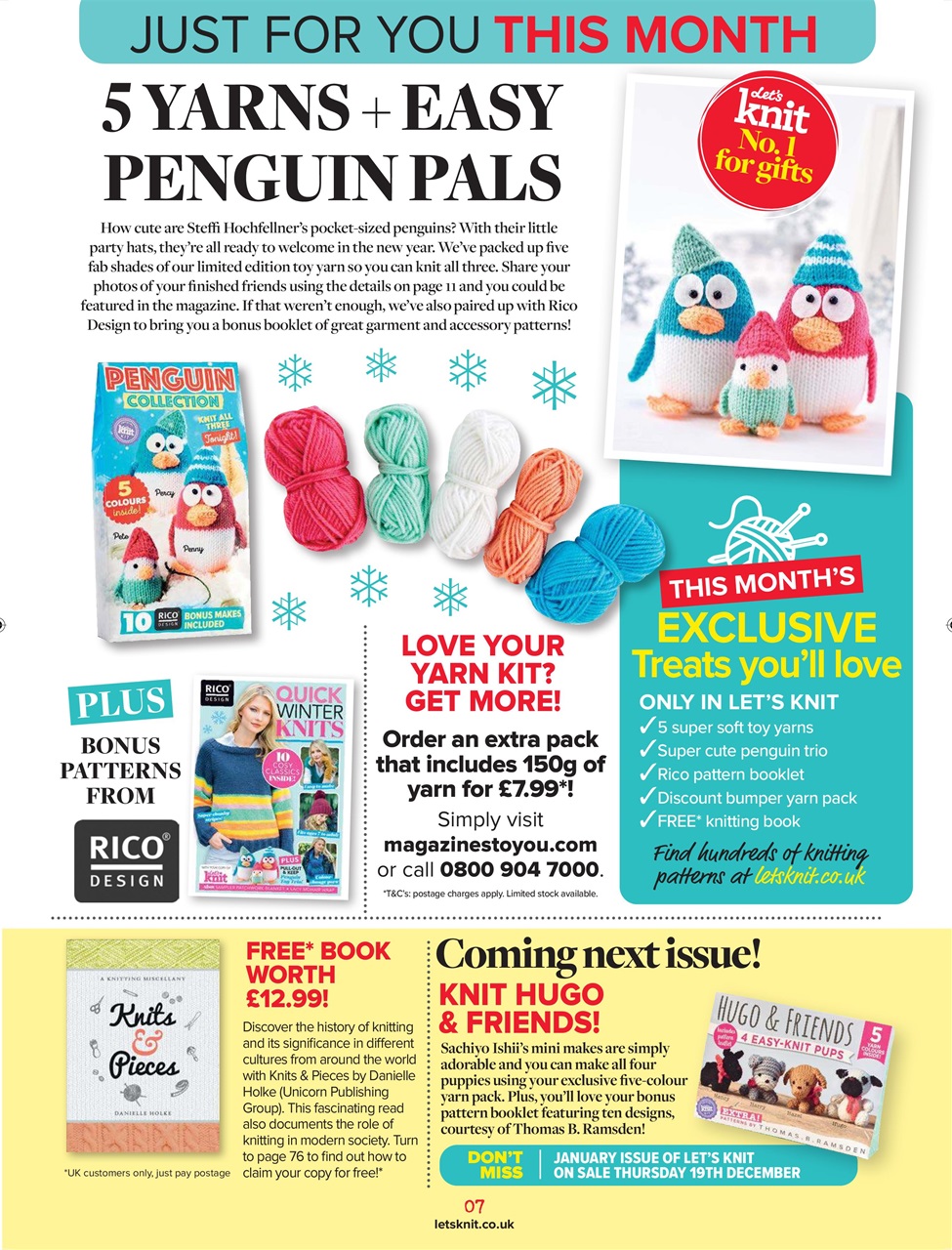 Let's Knit Preview Pages