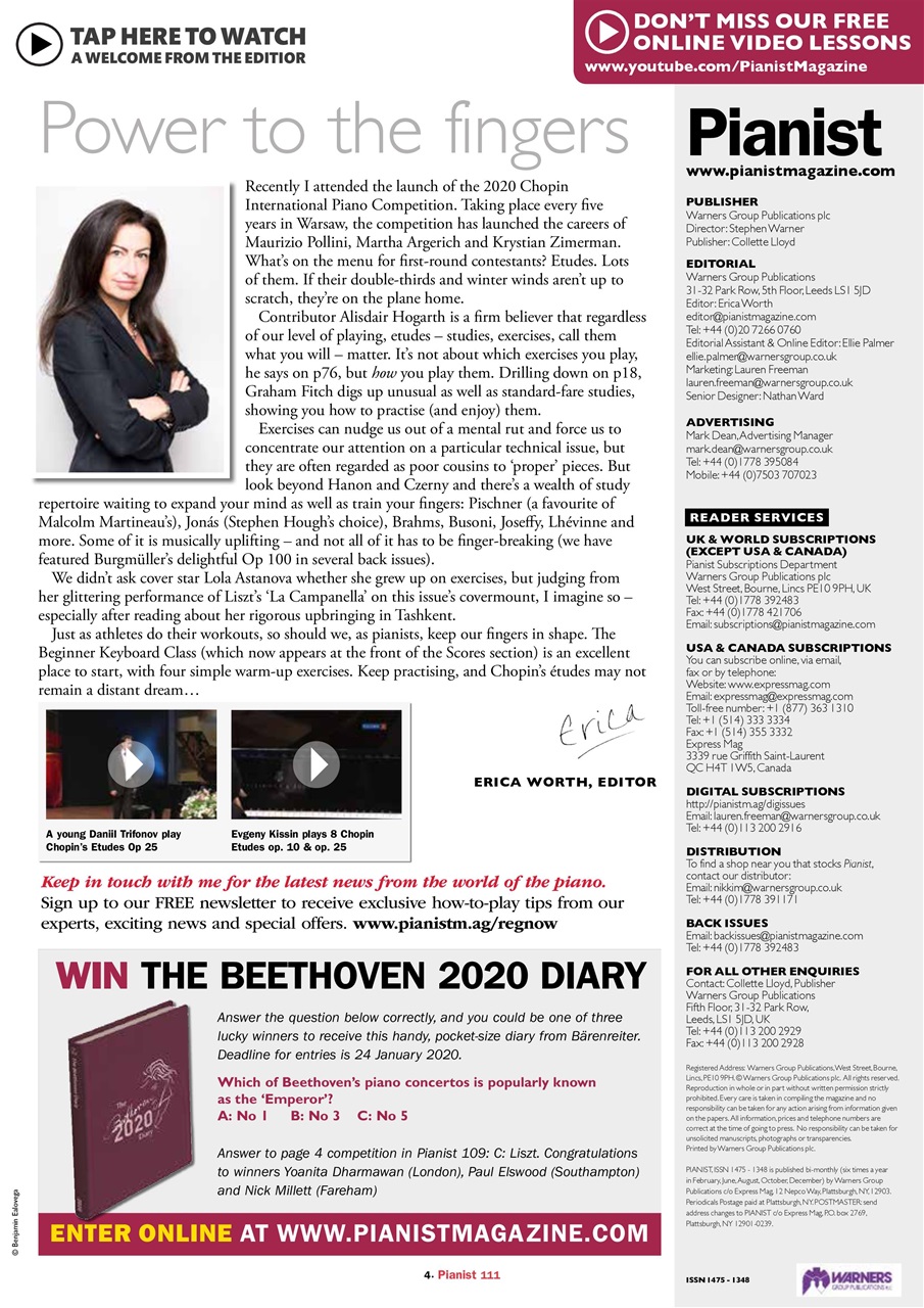 Pianist Preview Pages