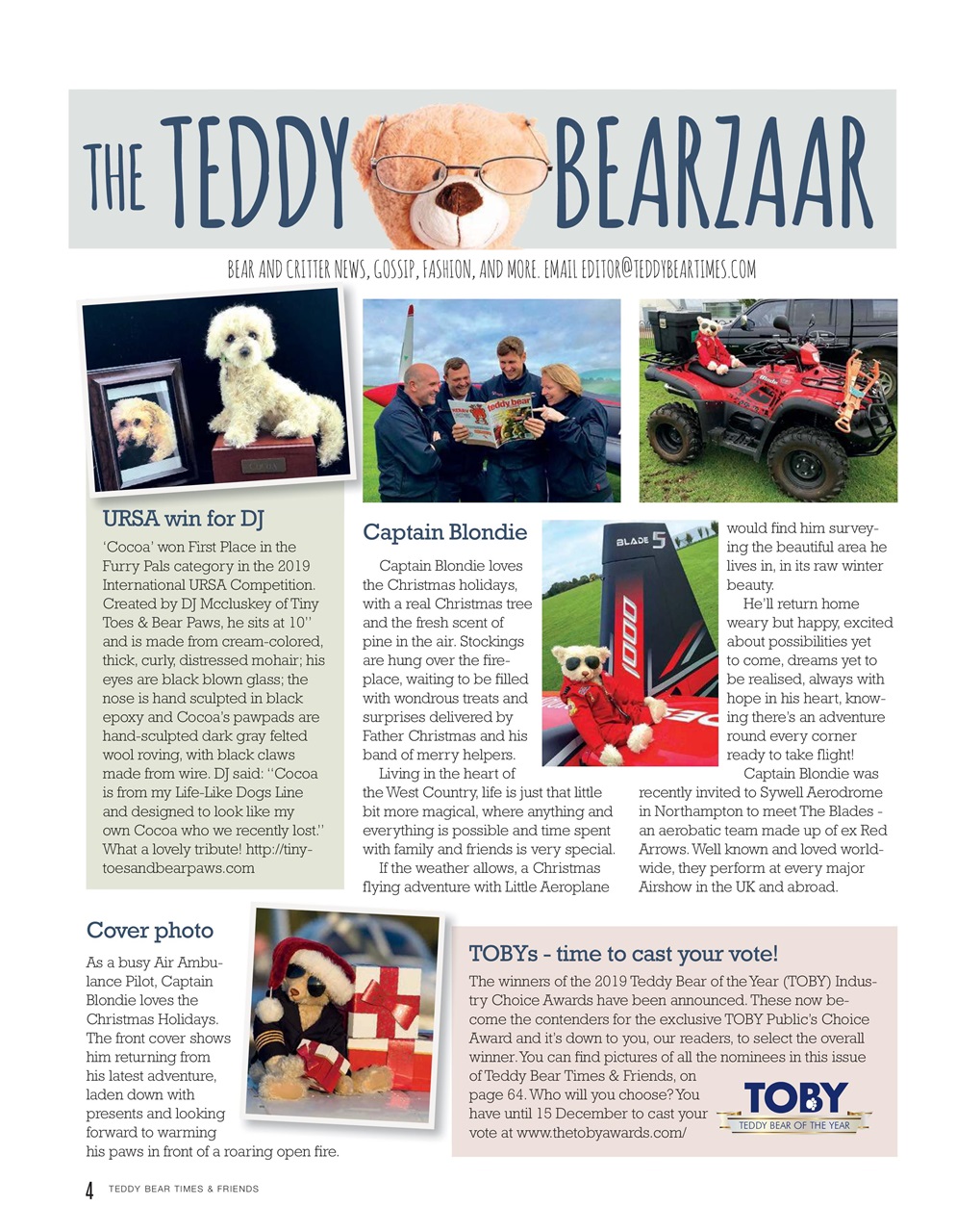 Teddy Bear Times Preview Pages