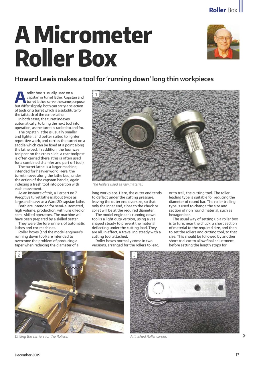 Model Engineer & Workshop Magazine Preview Pages