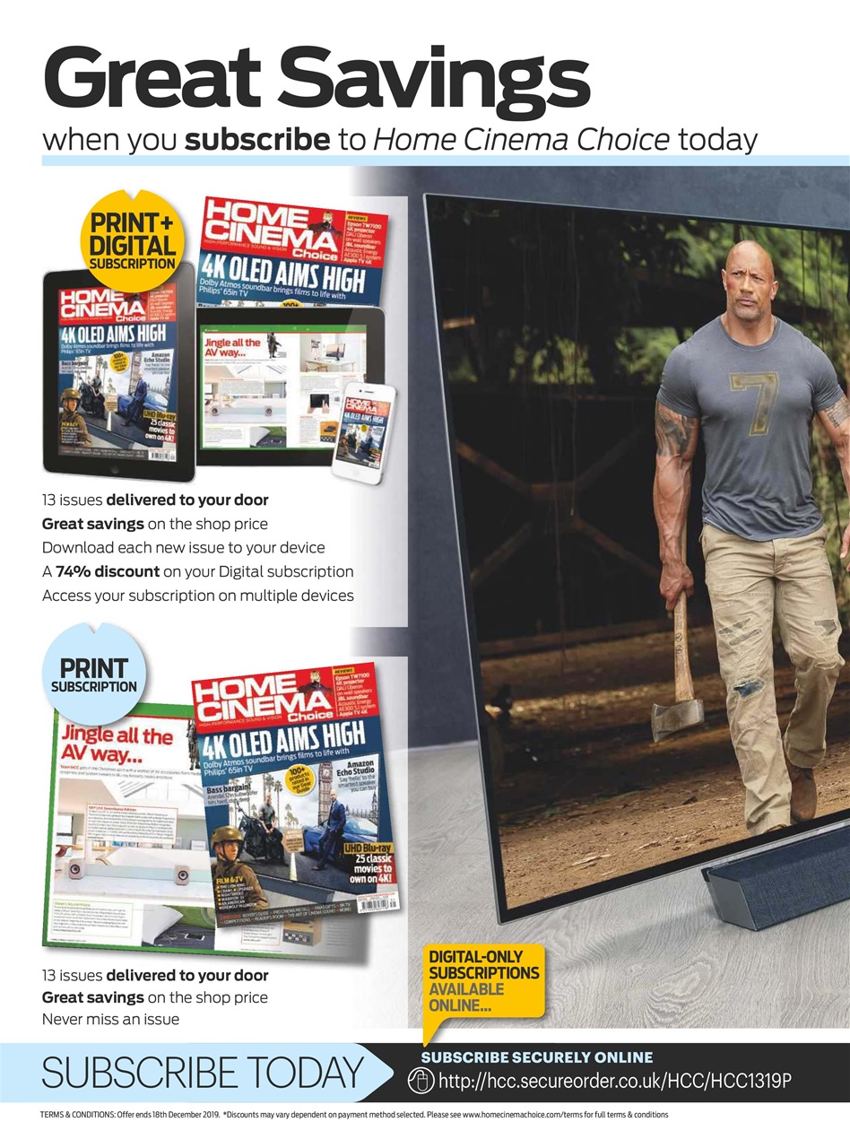 Home Cinema Choice Preview Pages