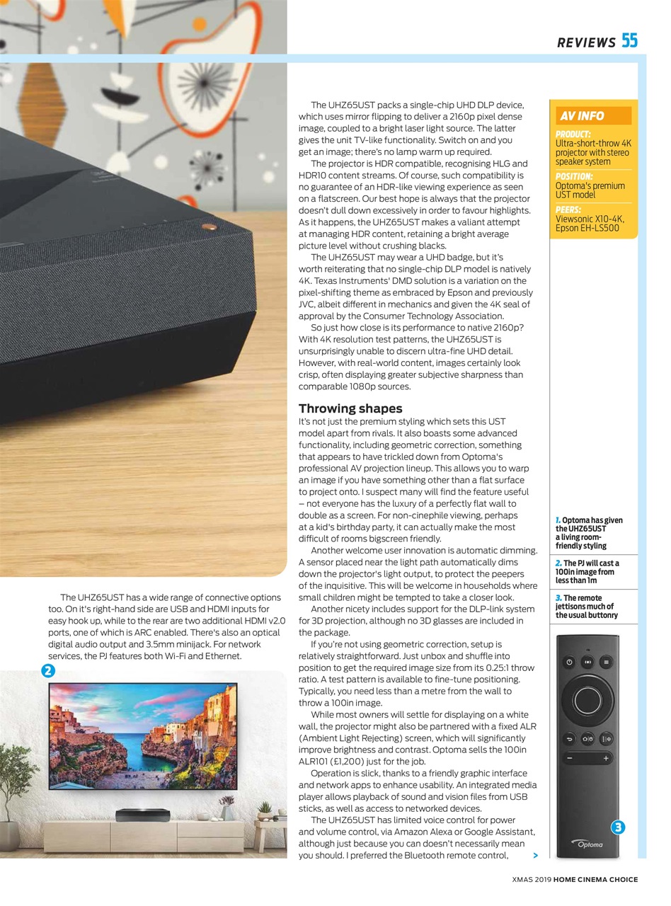 Home Cinema Choice Preview Pages