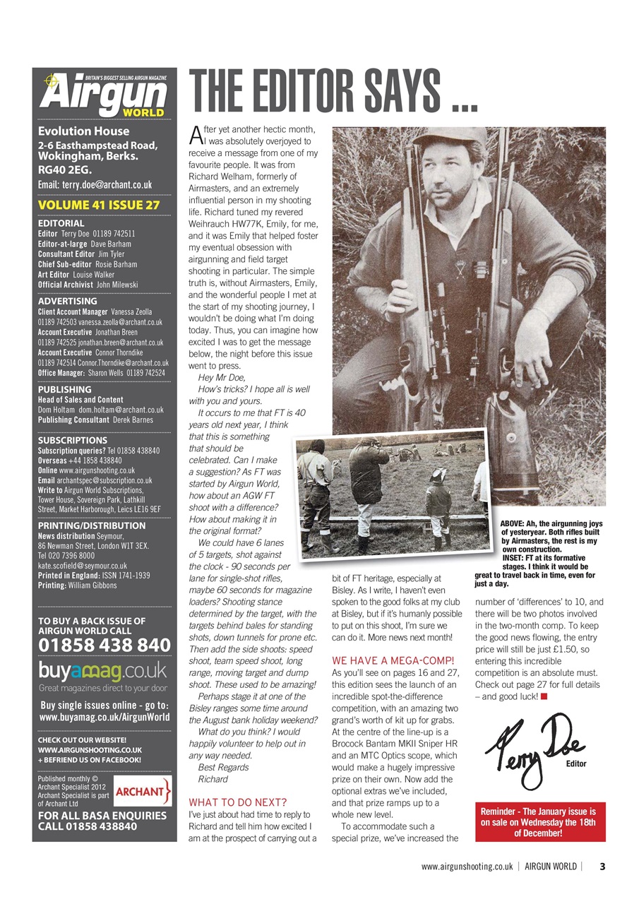 Airgun World Preview Pages