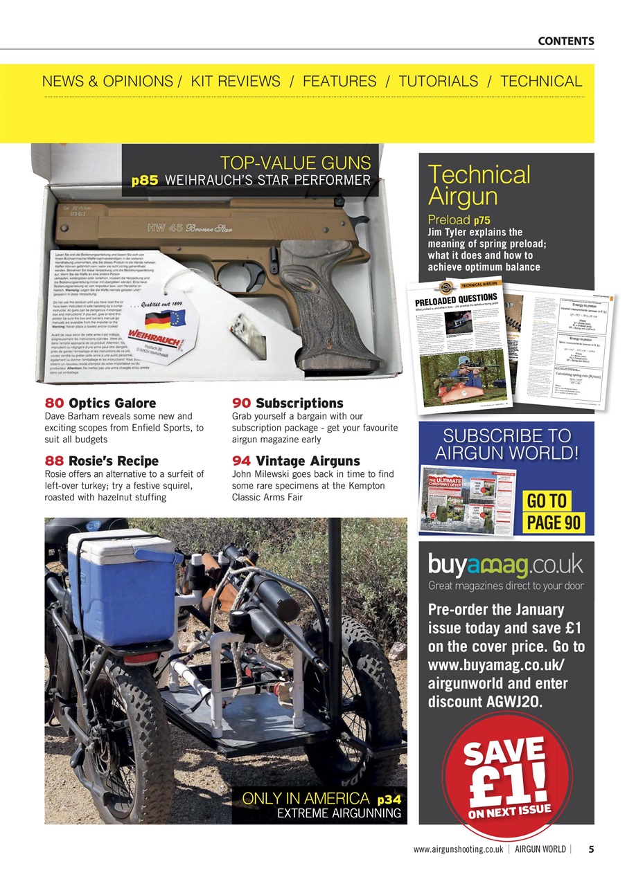 Airgun World Preview Pages
