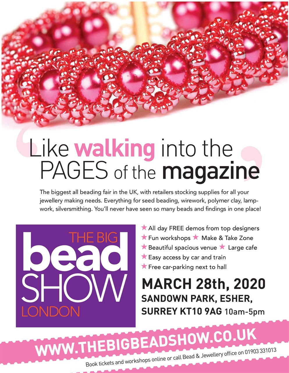 Bead & Jewellery Magazine Preview Pages