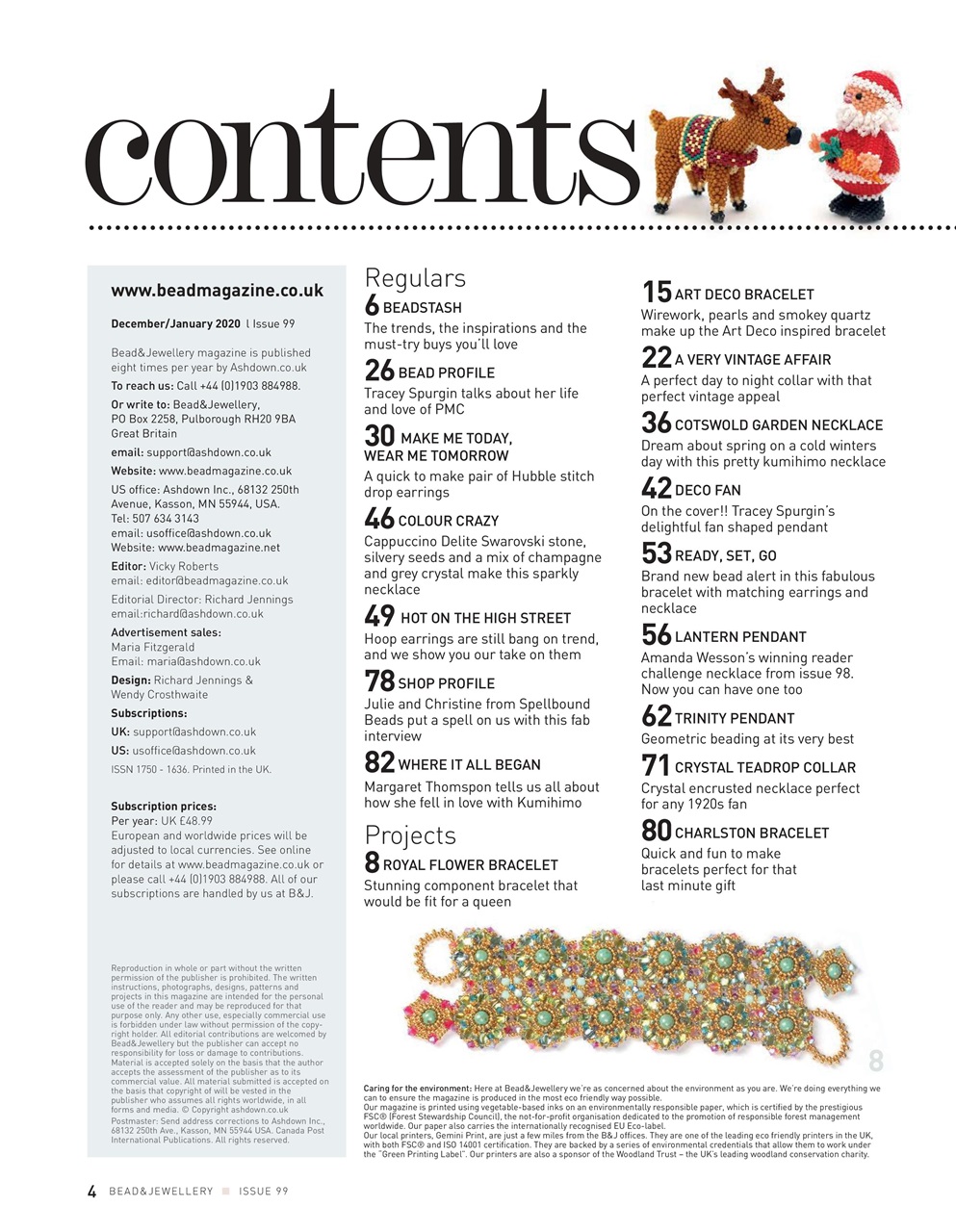 Bead & Jewellery Magazine Preview Pages