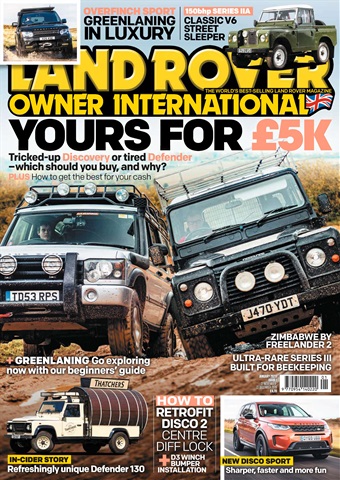 Land Rover Owner issue January 2020