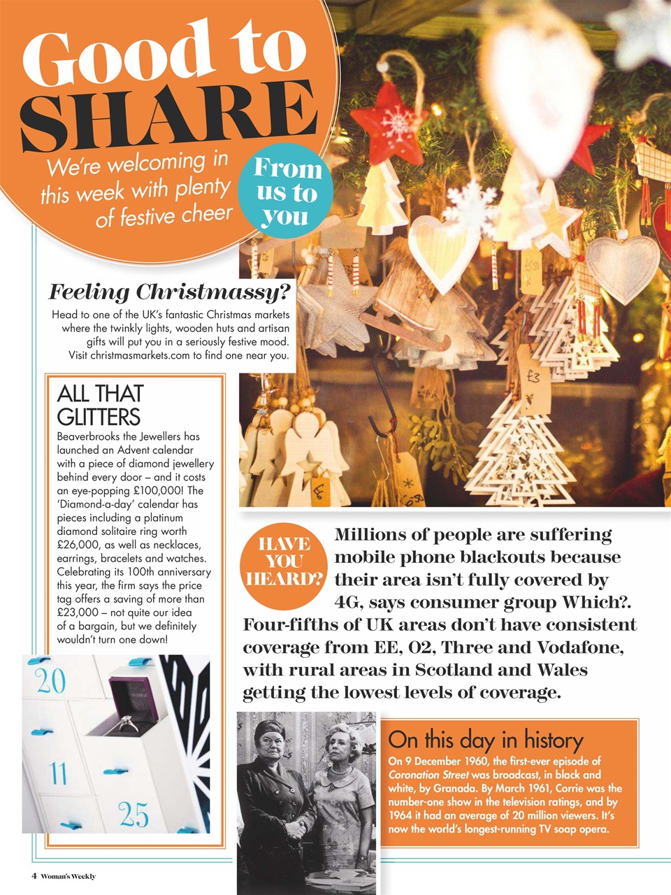 Woman's Weekly Preview Pages