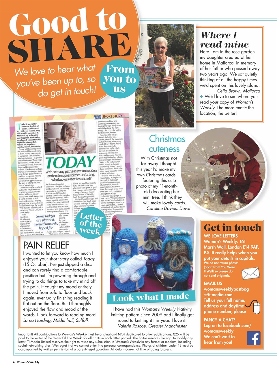 Woman's Weekly Preview Pages