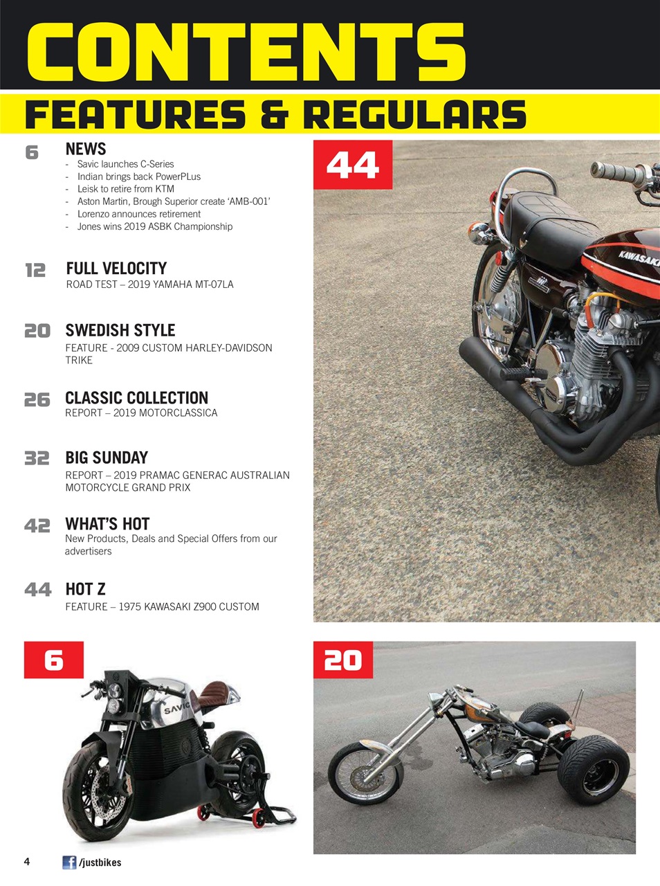 JUST BIKES Preview Pages