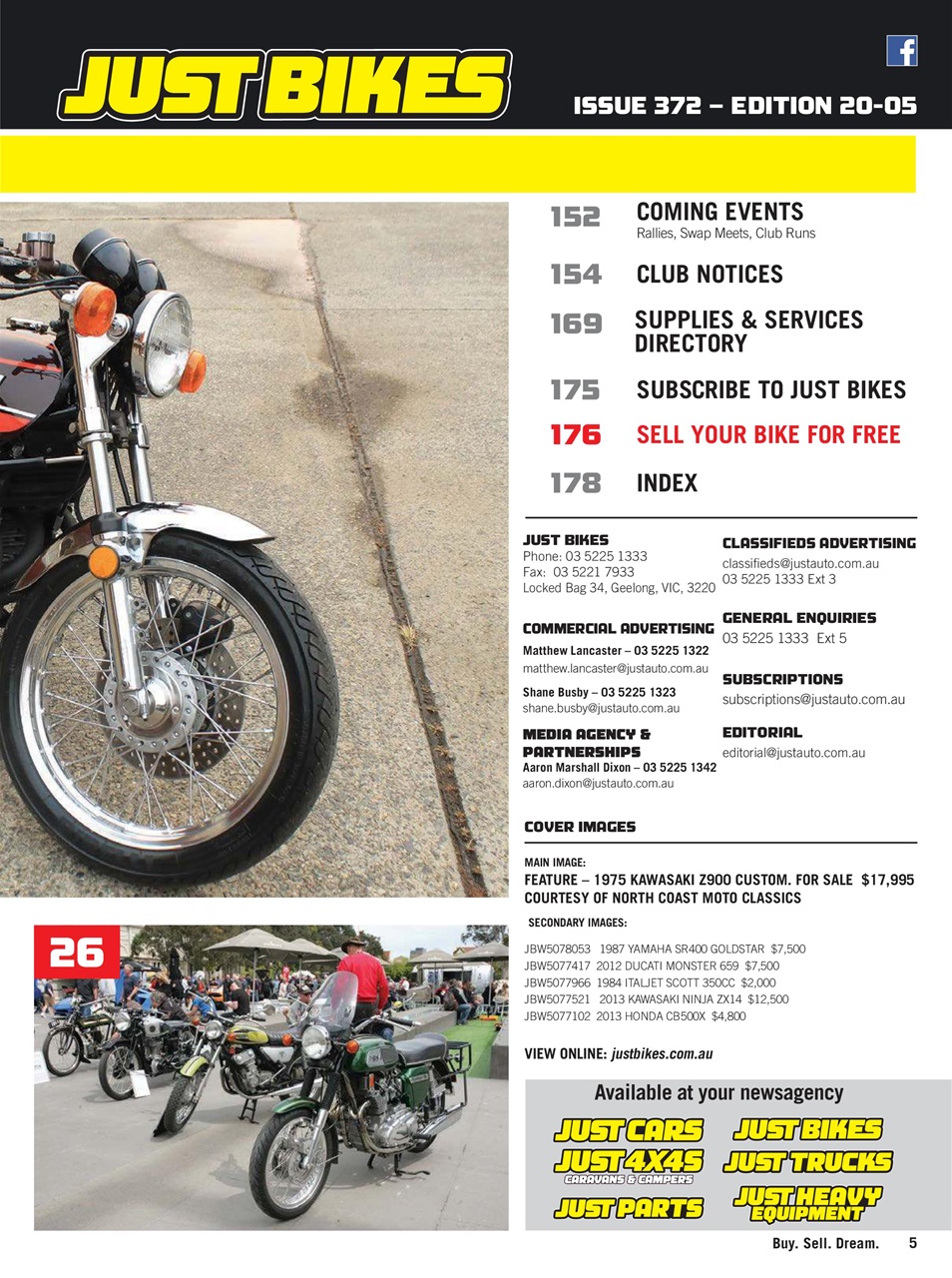 JUST BIKES Preview Pages