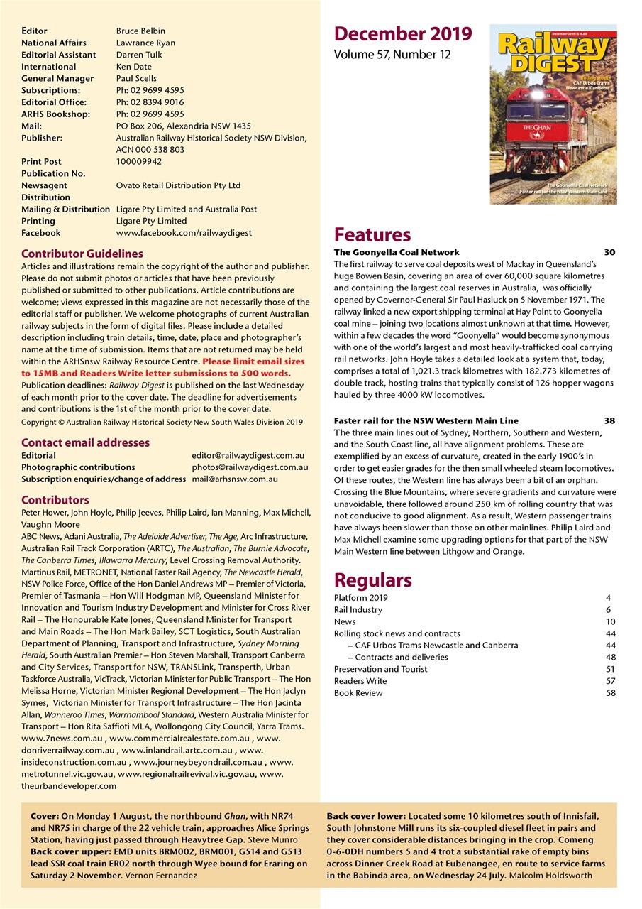 Railway Digest Preview Pages