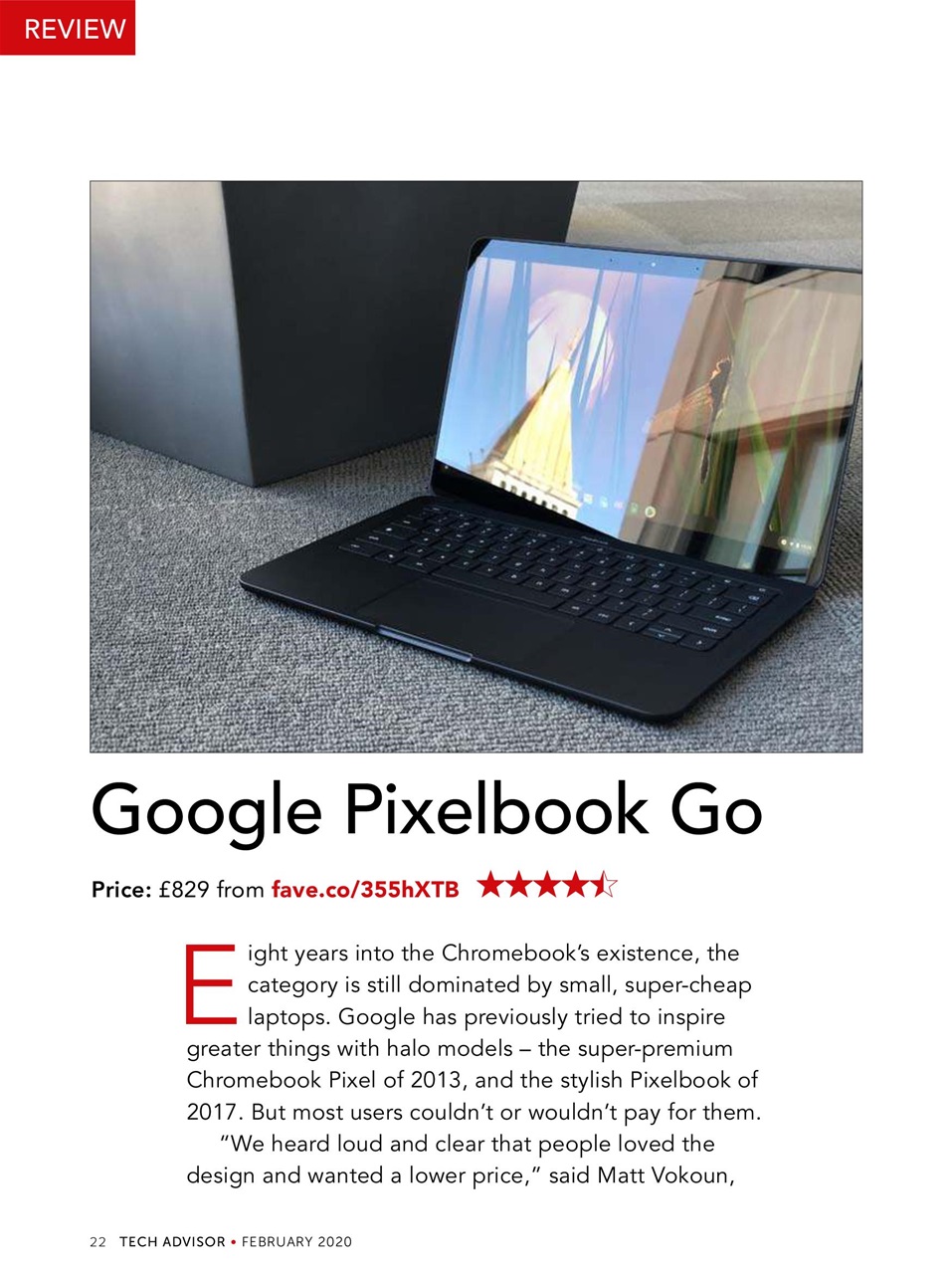 Tech Advisor Preview Pages