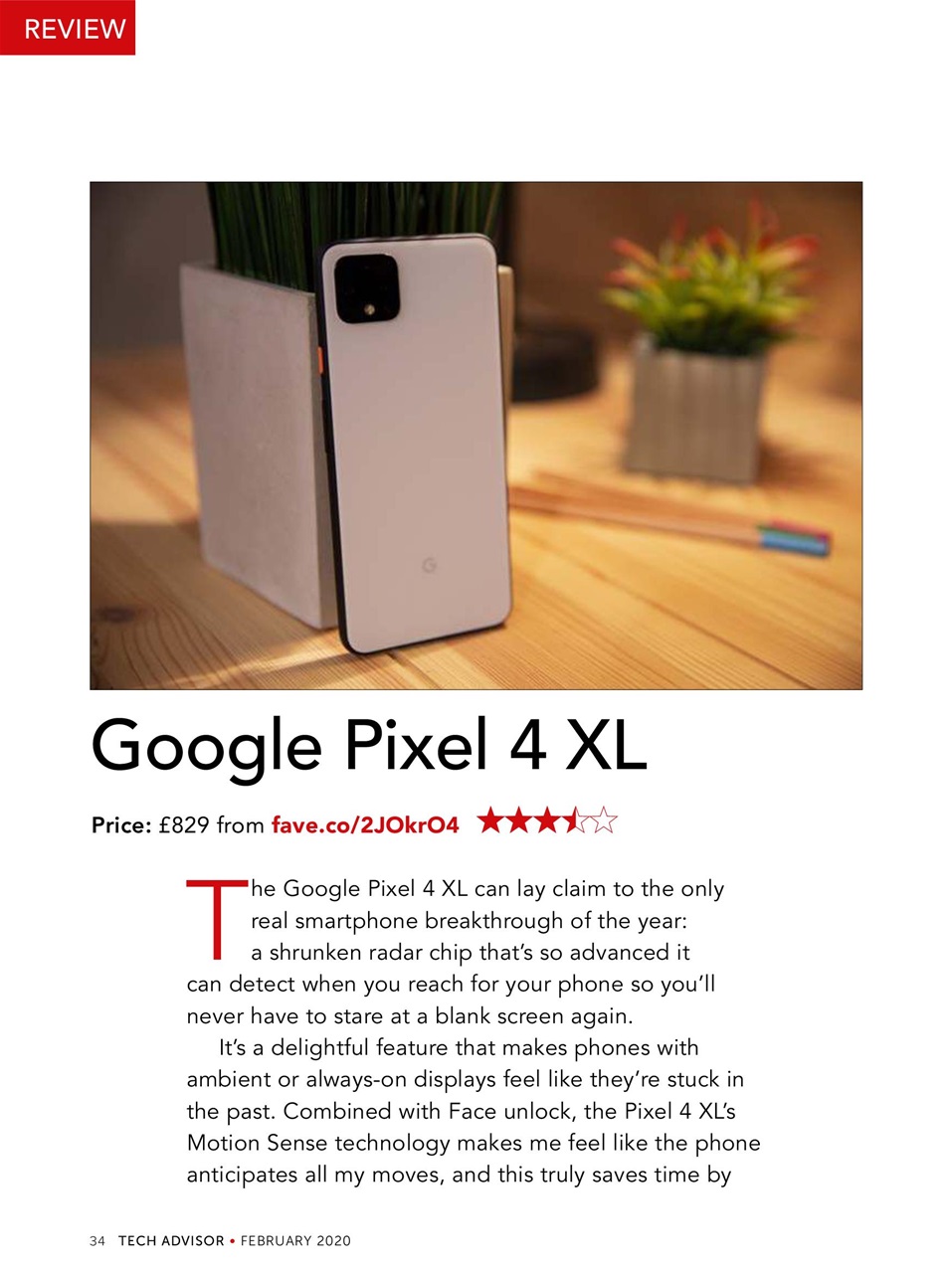 Tech Advisor Preview Pages