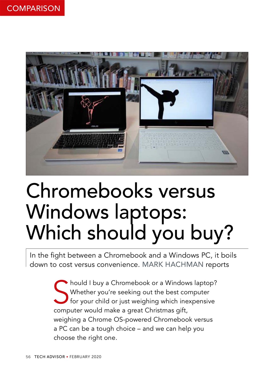 Tech Advisor Preview Pages