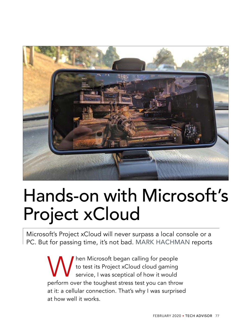 Tech Advisor Preview Pages