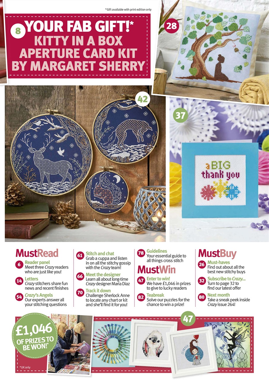 Cross Stitch Crazy Preview Pages