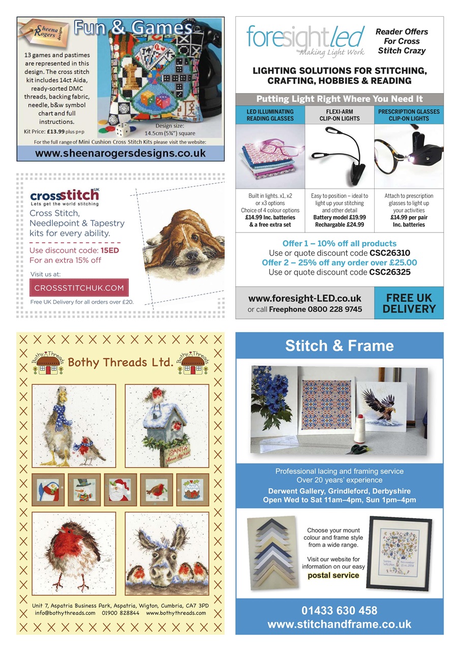 Cross Stitch Crazy Preview Pages