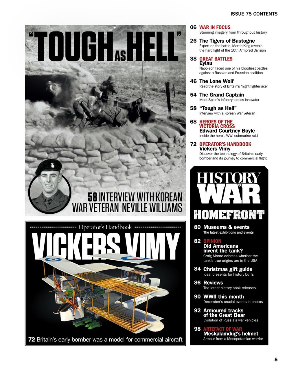 History of War Preview Pages