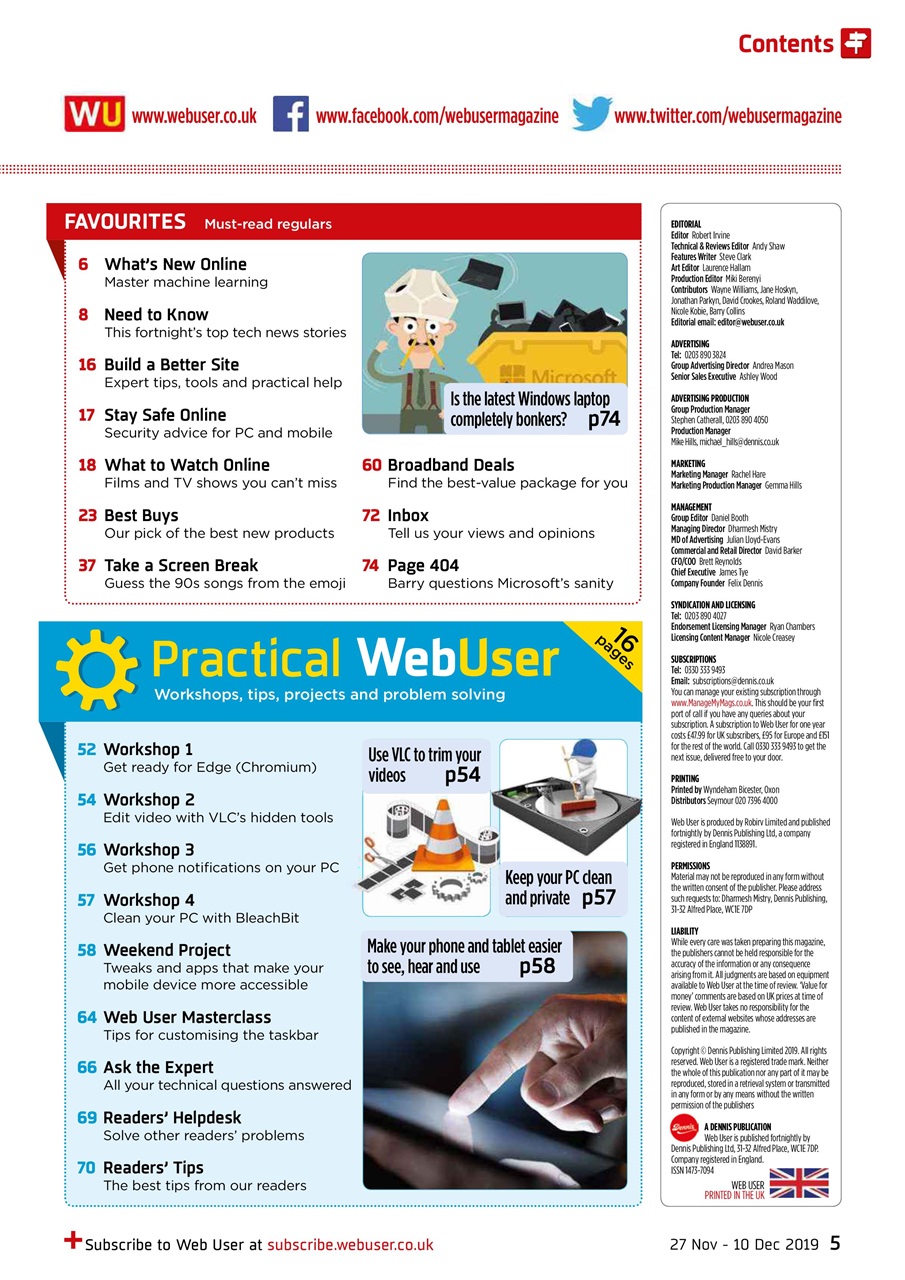 Webuser Preview Pages