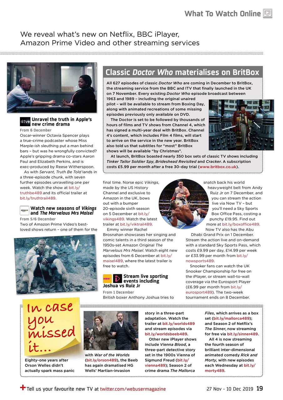 Webuser Preview Pages