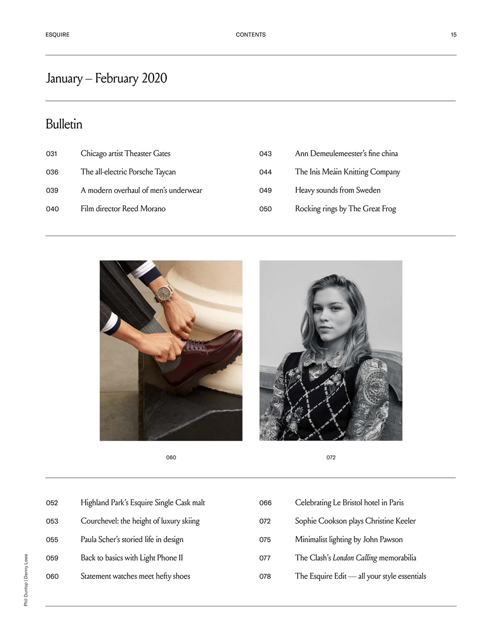 Esquire Preview Pages