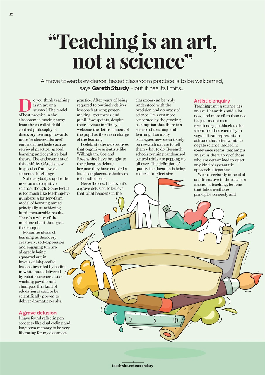 Teach Secondary Preview Pages