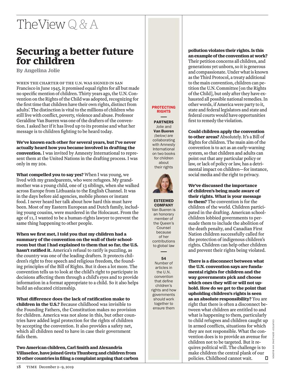 TIME Magazine Europe Preview Pages