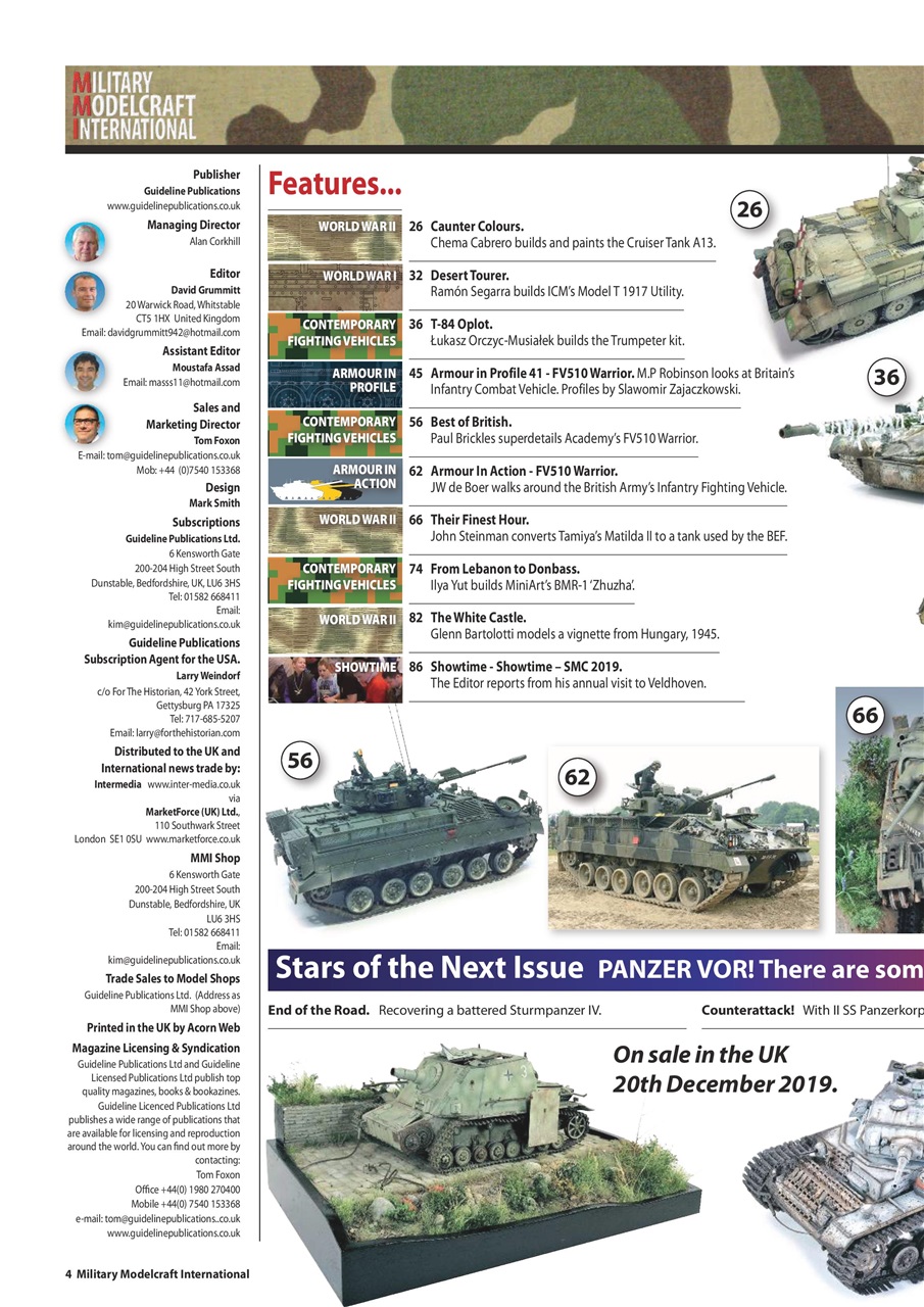 Military Modelcraft International Preview Pages