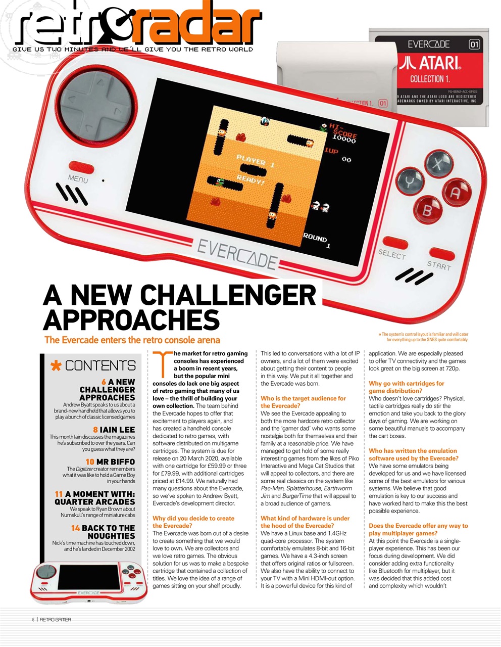 Retro Gamer Preview Pages