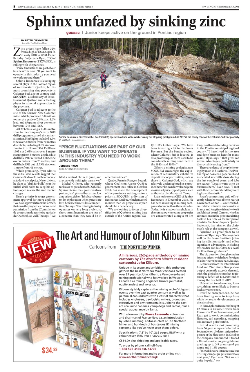 The Northern Miner Preview Pages