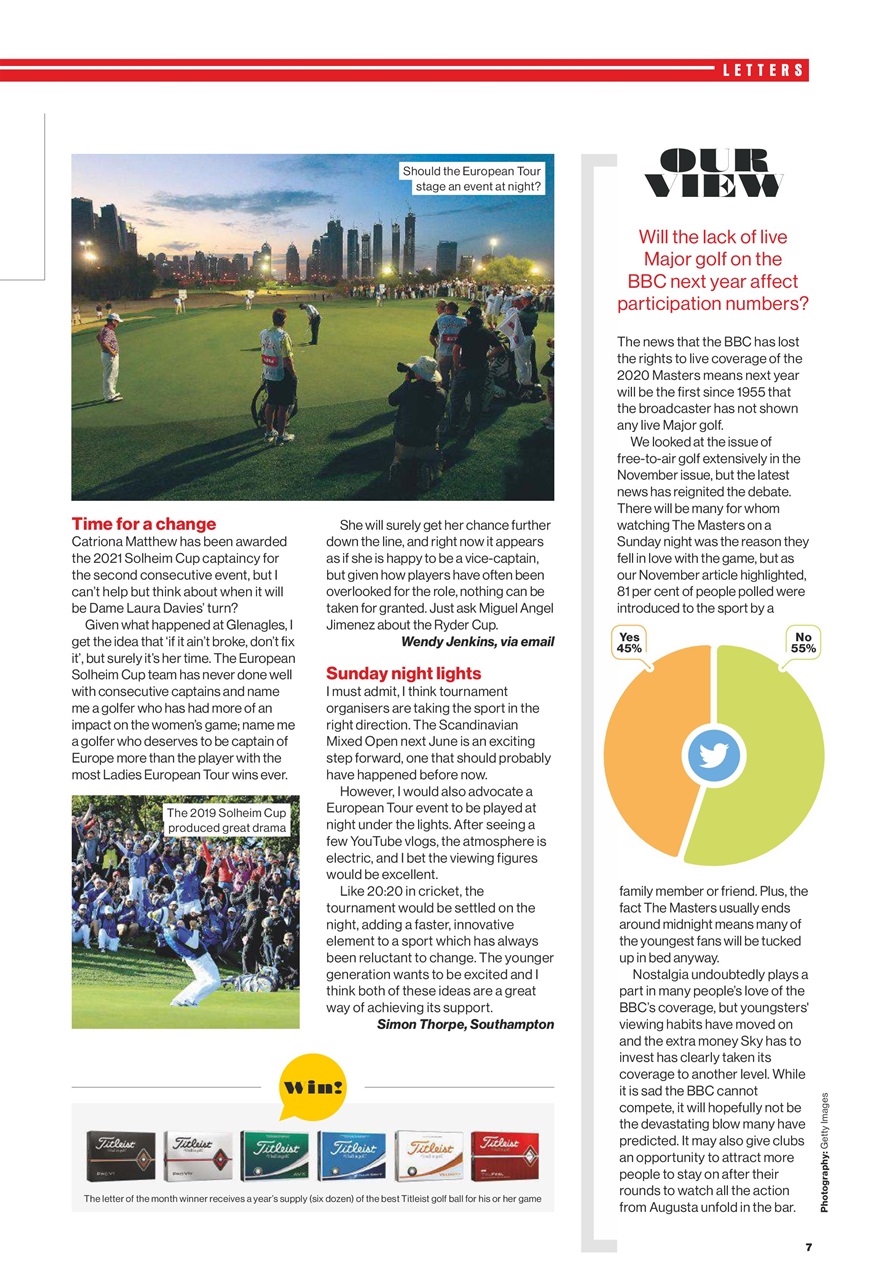 Golf Monthly Preview Pages