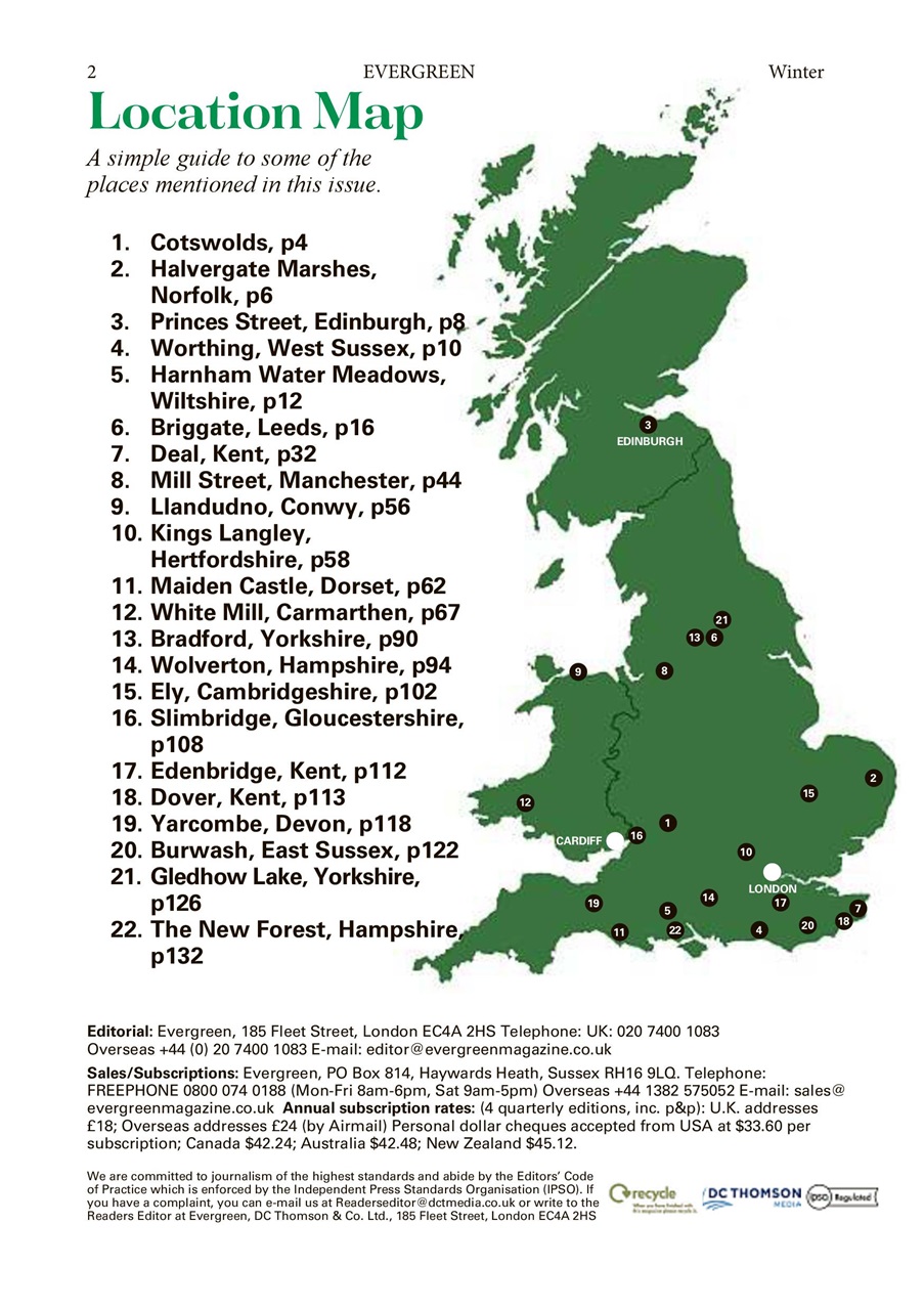 Evergreen Preview Pages