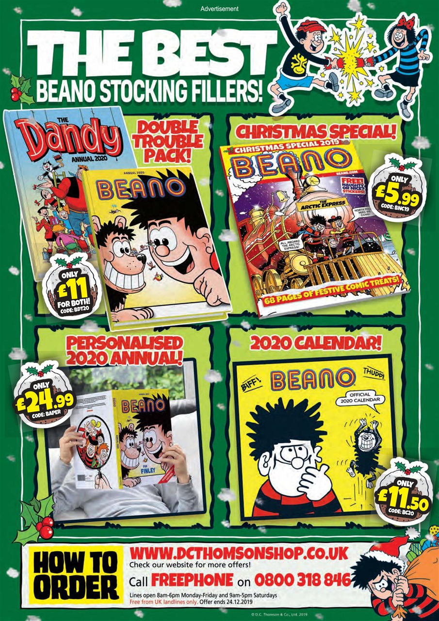 Beano Preview Pages