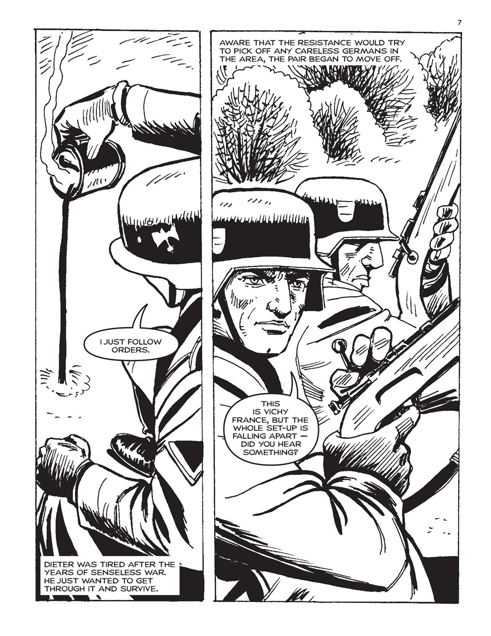 Commando Preview Pages
