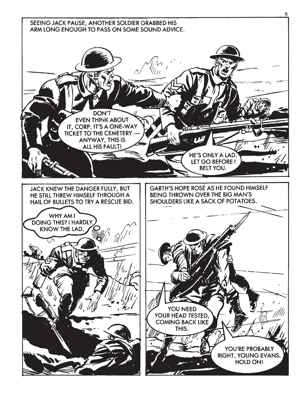 Commando Preview Pages