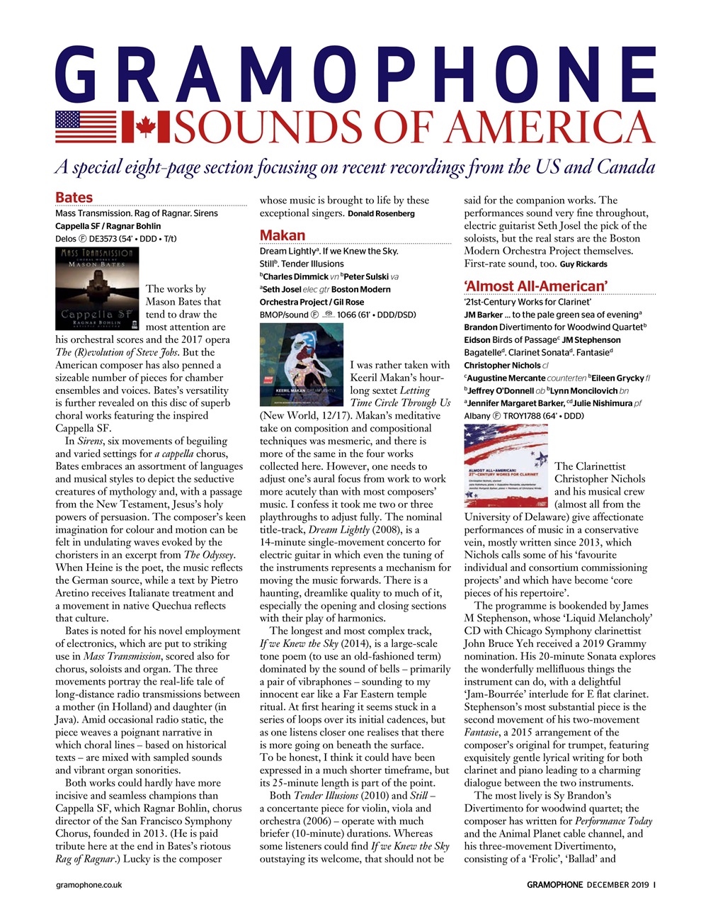 Gramophone Preview Pages