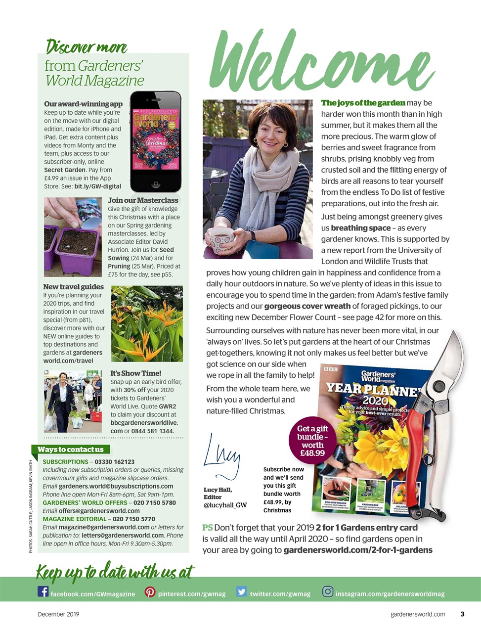 BBC Gardeners’ World Magazine Preview Pages