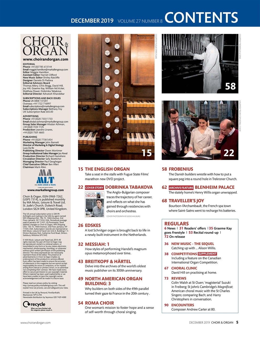 Choir & Organ Preview Pages