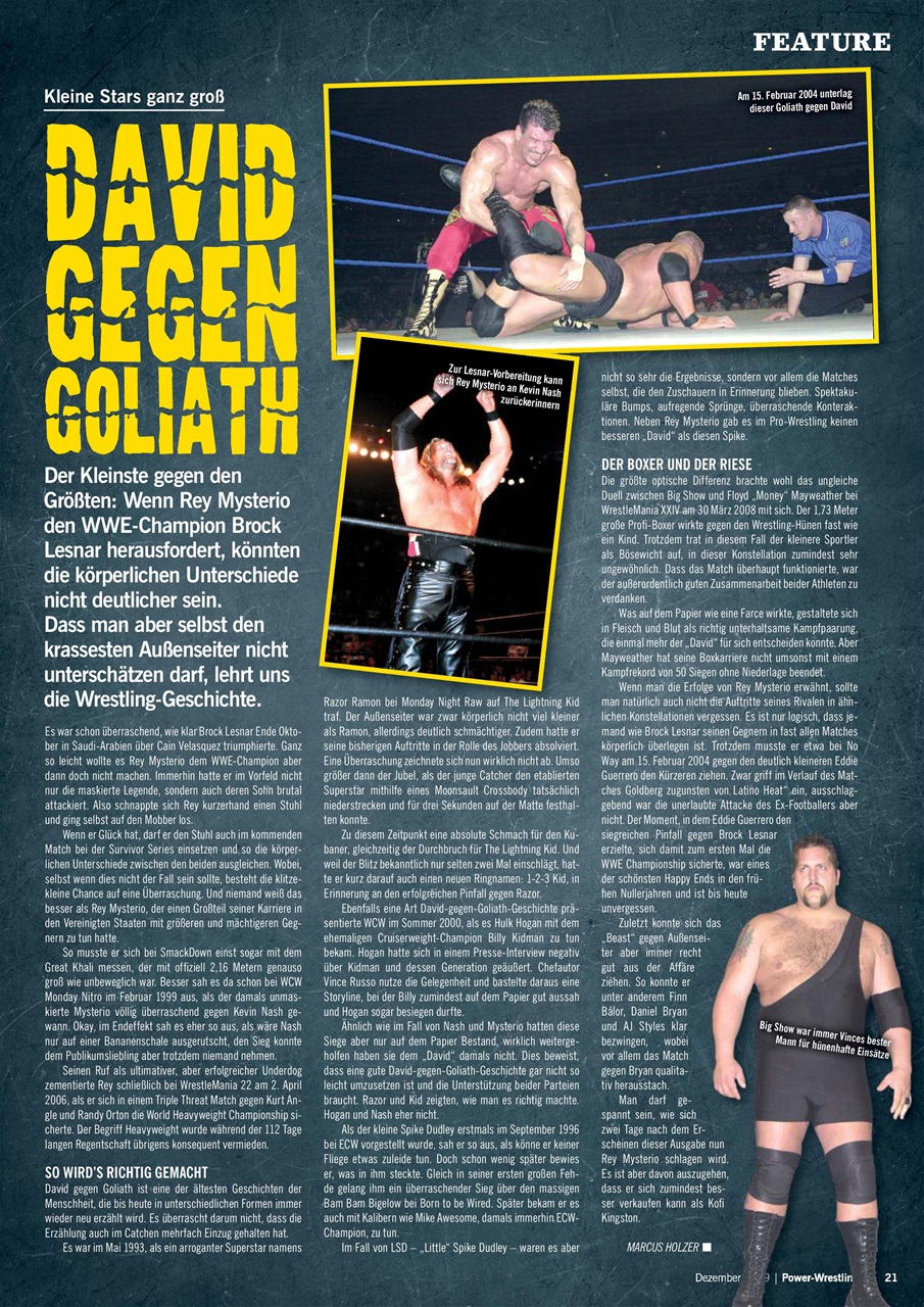 Power-Wrestling Preview Pages