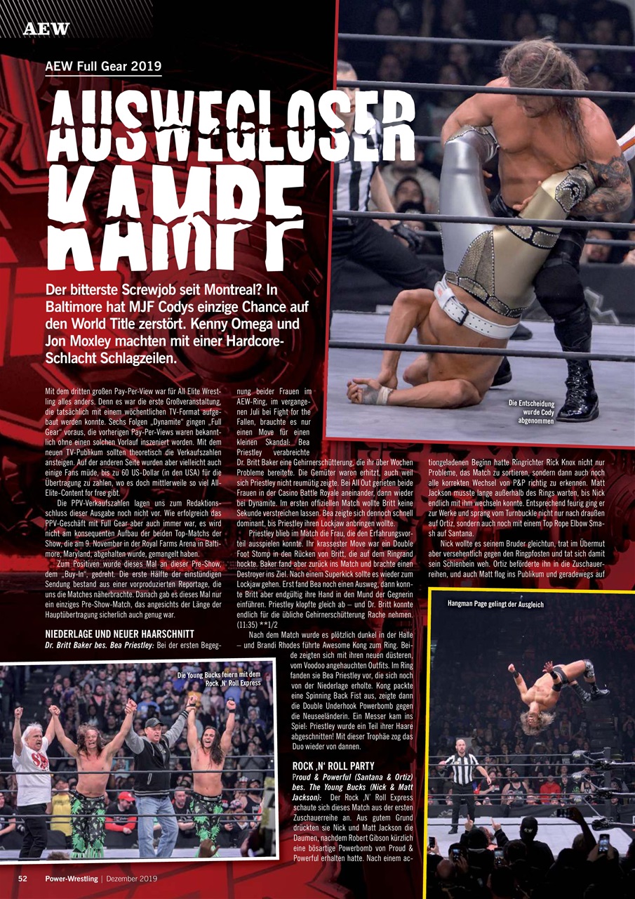 Power-Wrestling Preview Pages