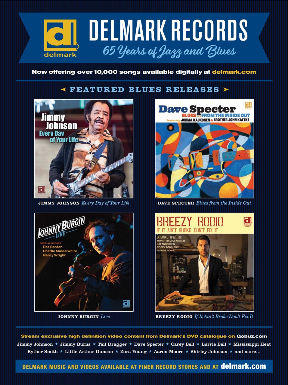 Living Blues Preview Pages