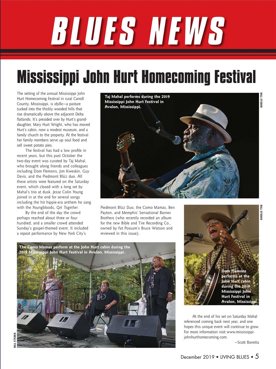 Living Blues Preview Pages