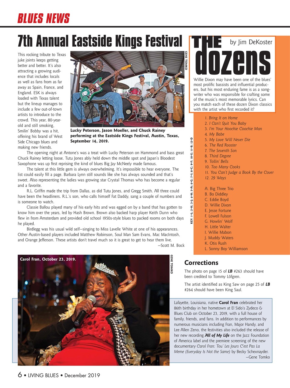 Living Blues Preview Pages