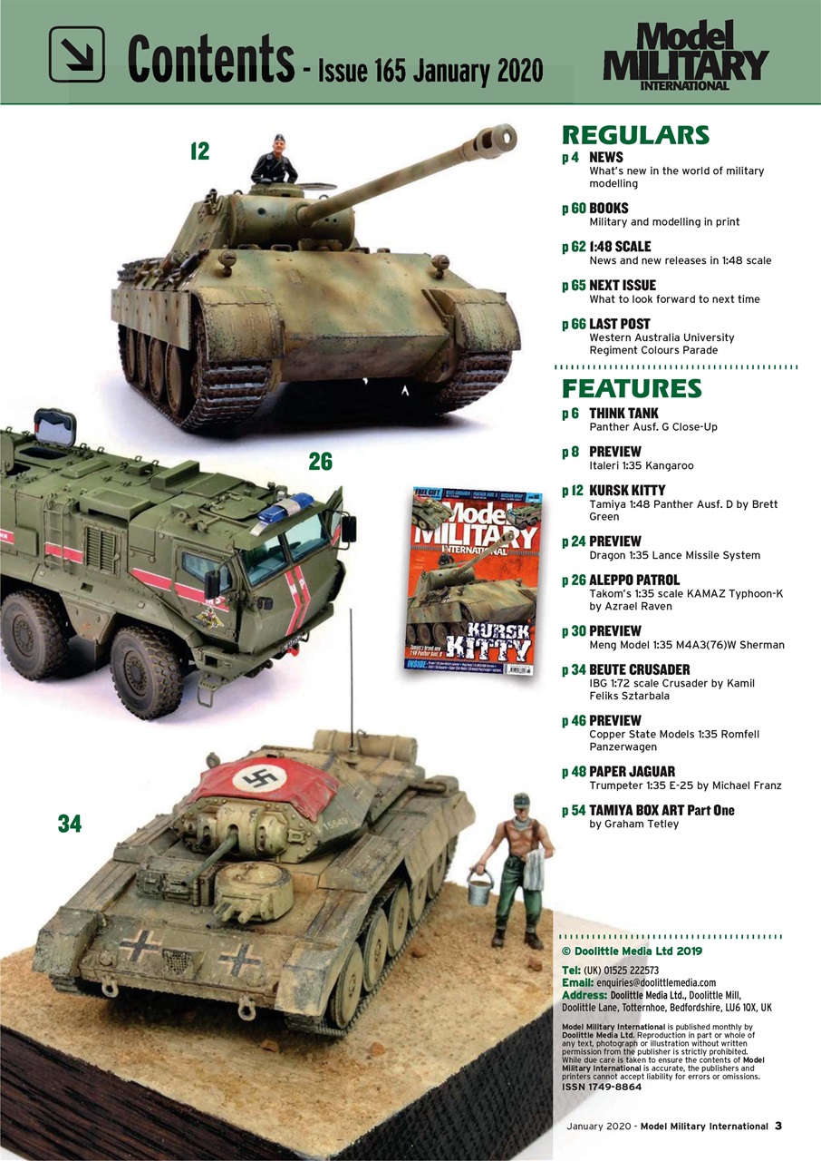 Military Modelling International Magazine Preview Pages