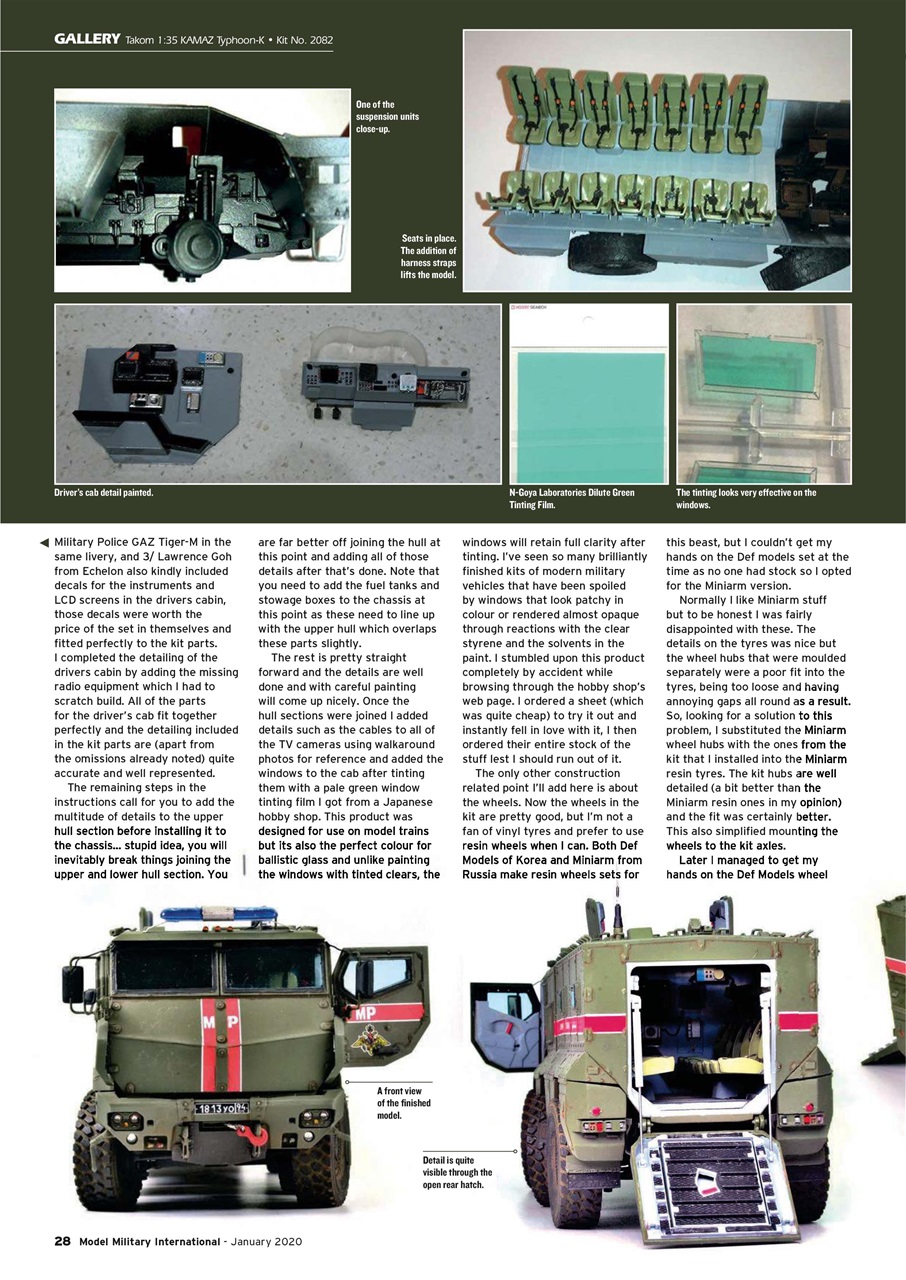 Military Modelling International Magazine Preview Pages